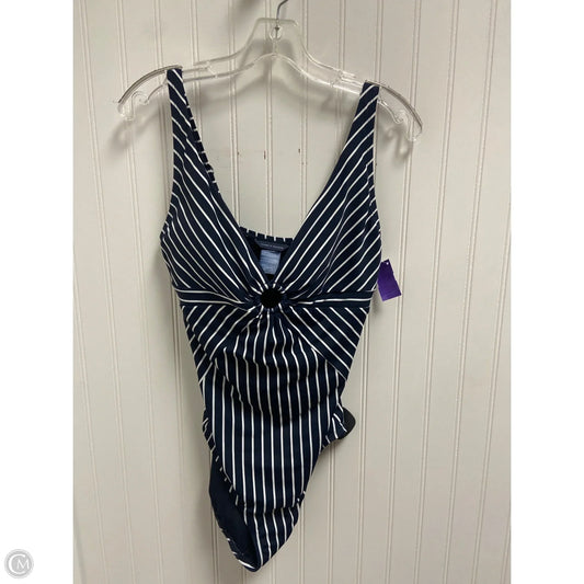 Swimsuit By Tommy Hilfiger In Striped Pattern, Size: Xl