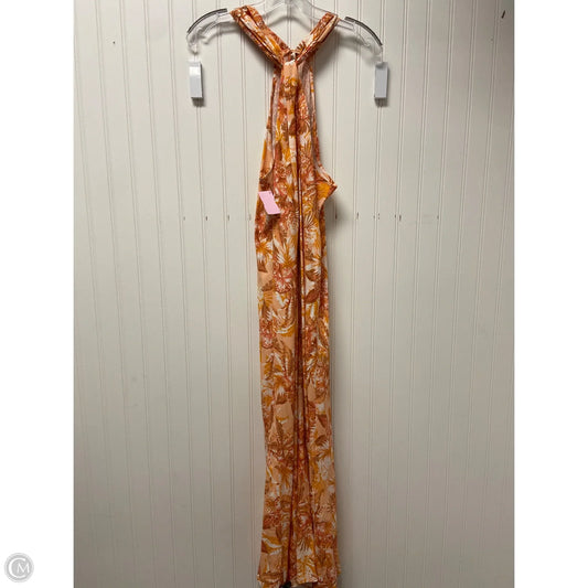 Dress Casual Maxi By Loft In Orange, Size: L