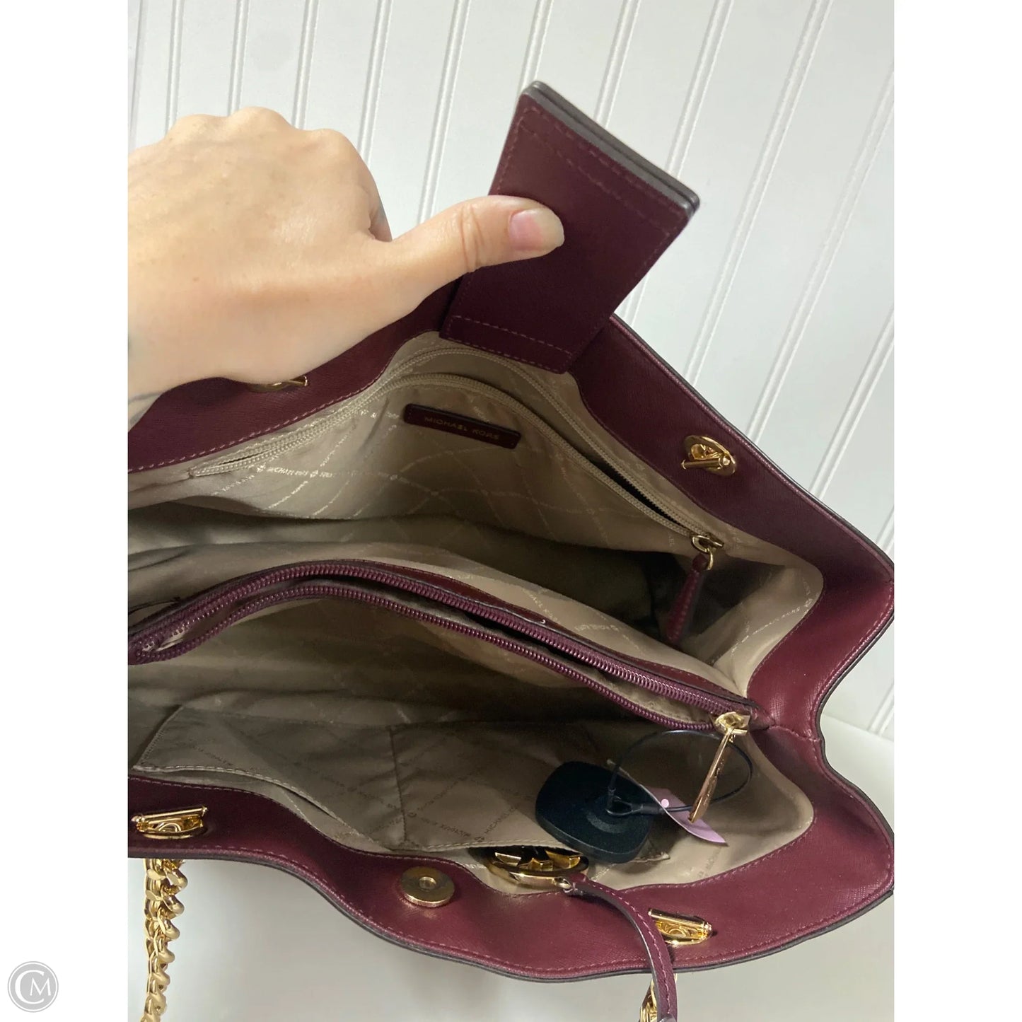 Handbag Designer By Michael Kors, Size: Large