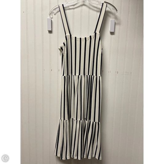 Dress Casual Short By Loft In Striped Pattern, Size: S