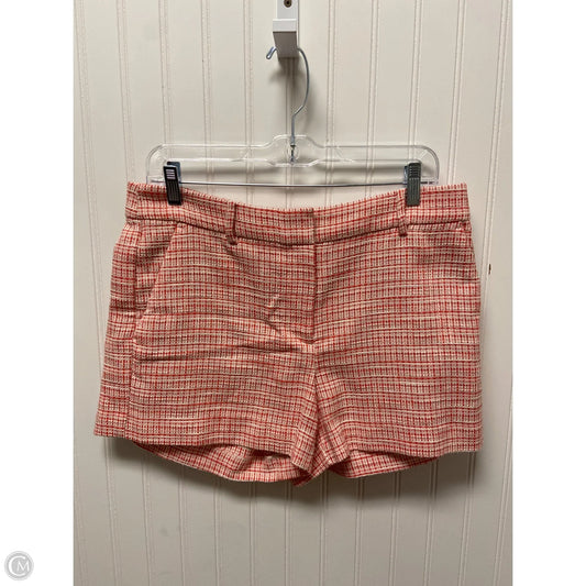 Shorts By Loft In Pink & White, Size: 6