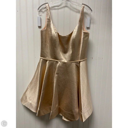 Dress Party Short By La Femme In Rose Gold, Size: Xl