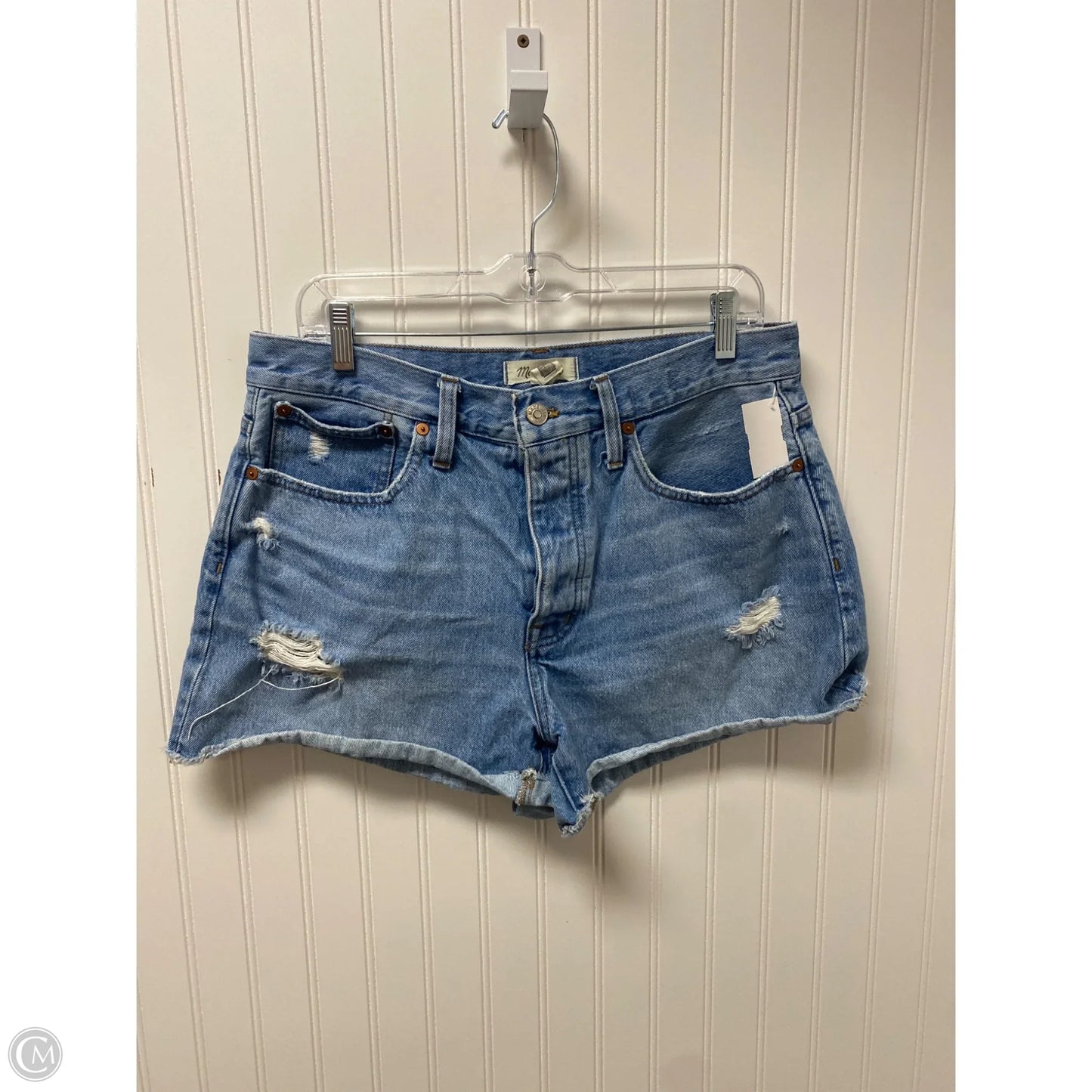 Shorts By Madewell In Blue Denim, Size: 4