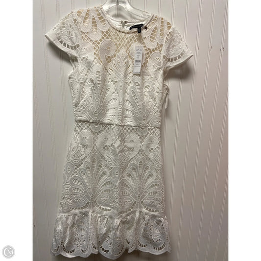 Dress Party Short By White House Black Market In White, Size: S