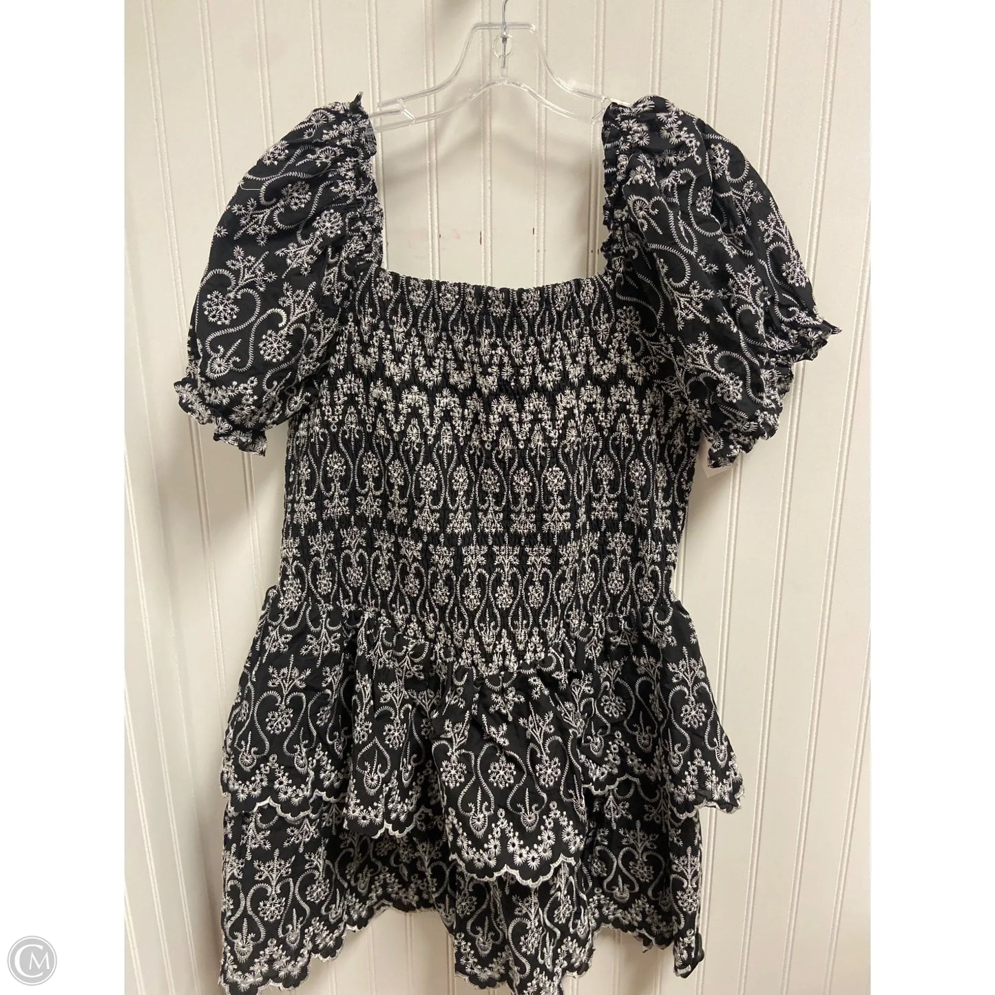 Dress Casual Short By City Chic In Black & White, Size: 2x