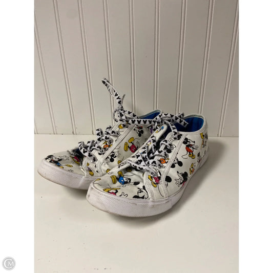 Shoes Sneakers By Disney Store In White, Size: 10