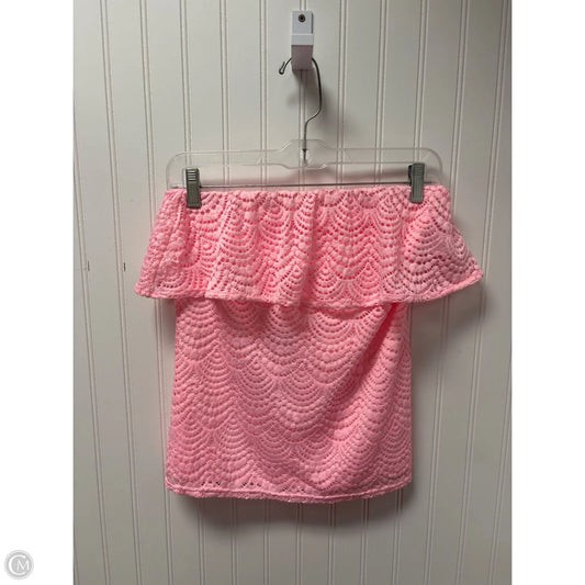 Top Sleeveless Designer By Lilly Pulitzer In Pink, Size: S