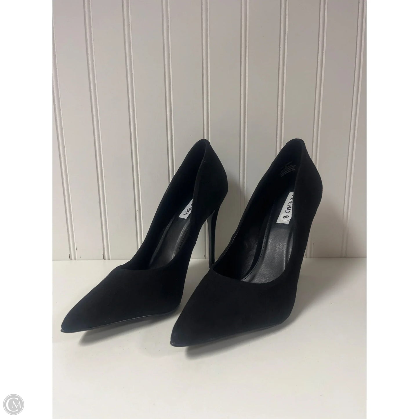 Shoes Heels Stiletto By Steve Madden In Black, Size: 9