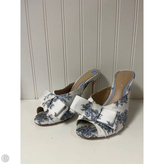 Sandals Heels Stiletto By Cmc In Floral Print, Size: 6