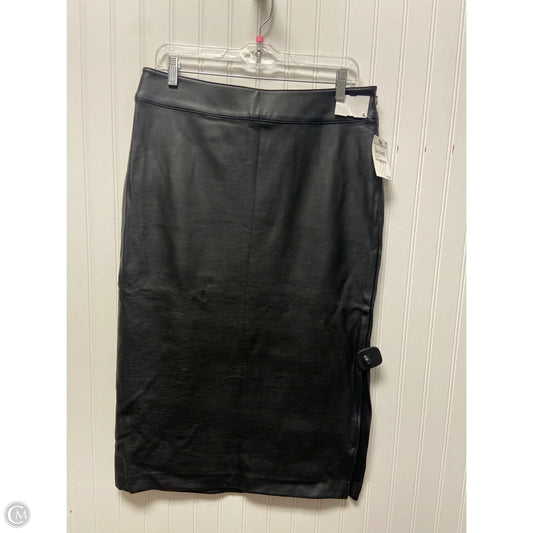 Skirt Midi By Halogen In Black, Size: 12