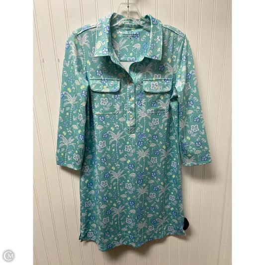 Dress Casual Short By Vineyard Vines In Green, Size: S