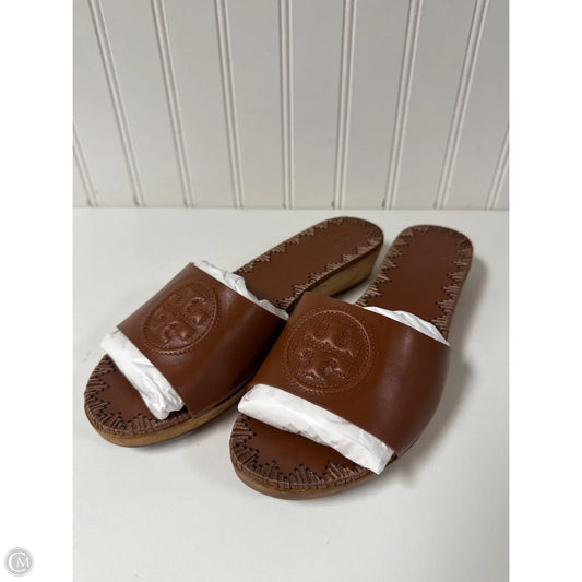 Sandals Designer By Tory Burch In Brown, Size: 6.5