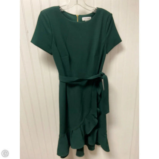 Dress Party Short By Calvin Klein In Green, Size: Xs
