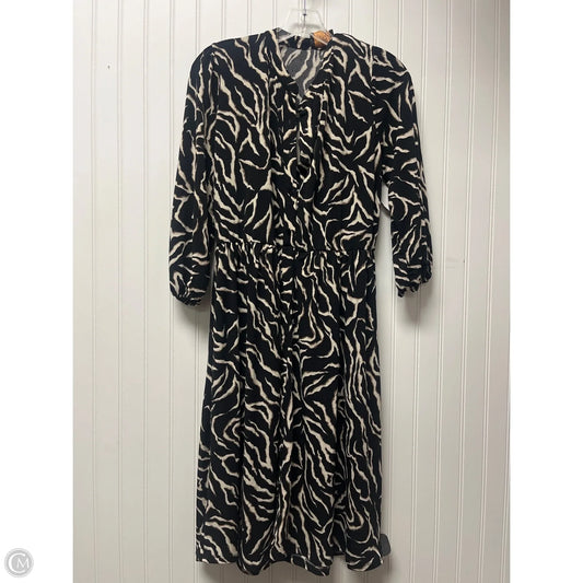 Dress Casual Midi By Clothes Mentor In Animal Print, Size: 1x