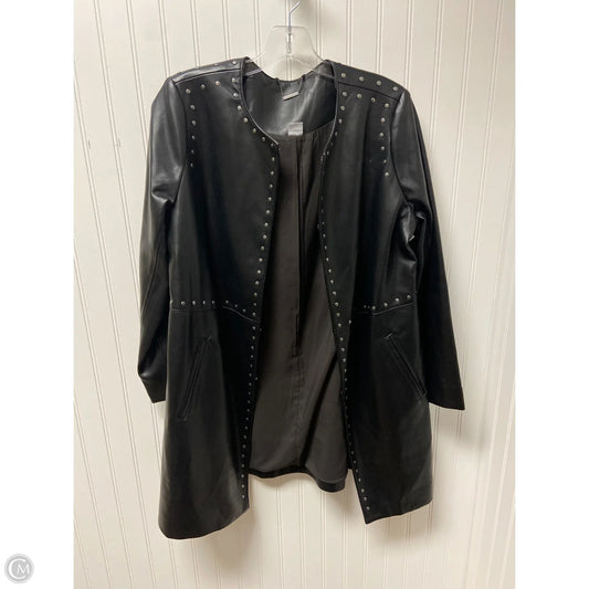 Coat Other By Chicos In Black, Size: M