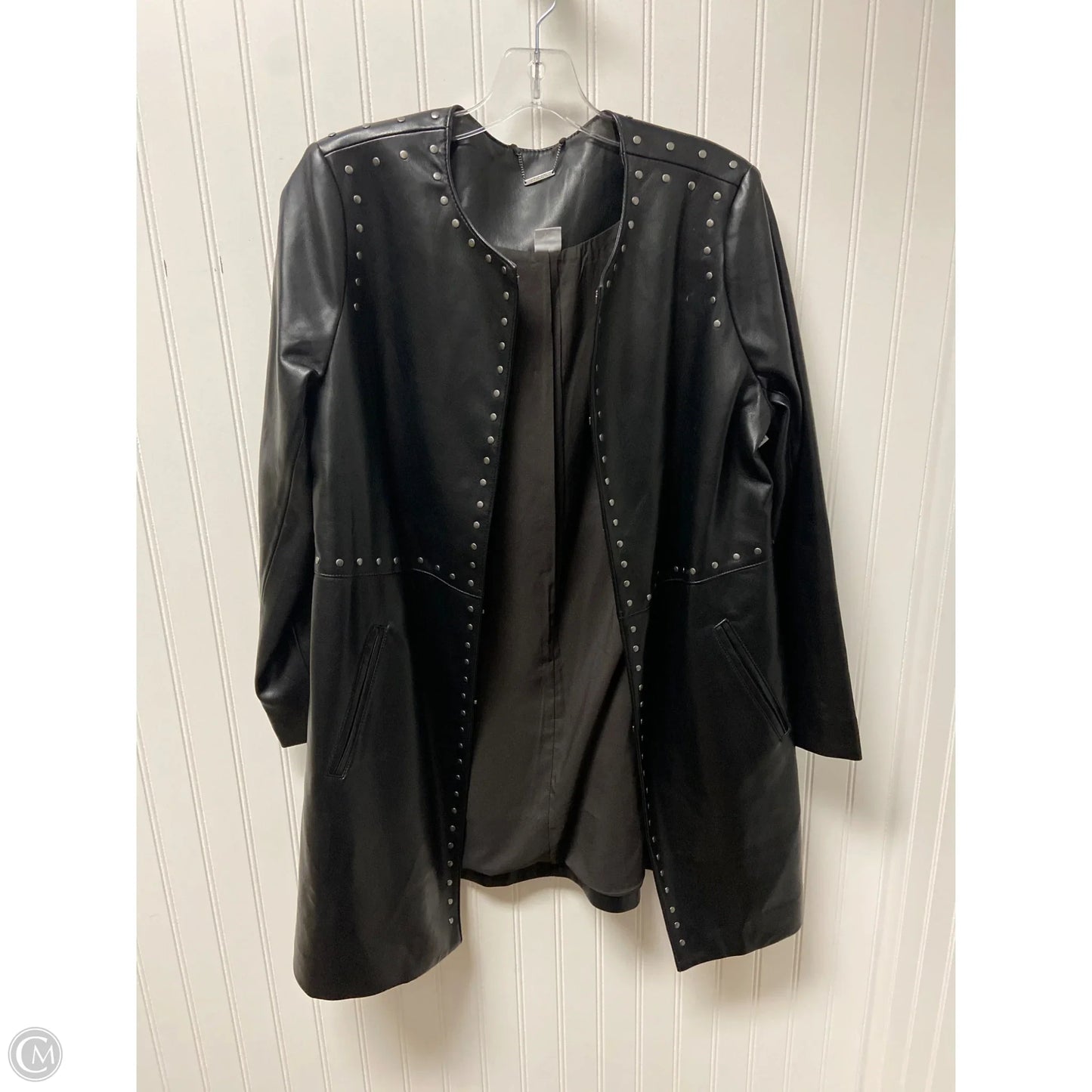 Coat Other By Chicos In Black, Size: M