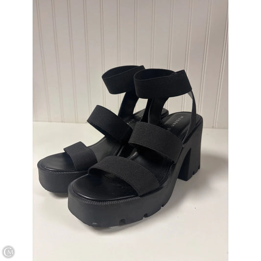 Sandals Heels Block By Madden Girl In Black, Size: 8