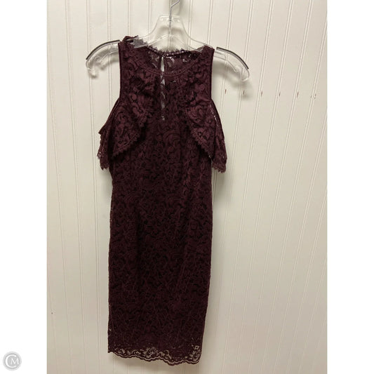Dress Party Short By White House Black Market In Purple, Size: Xs