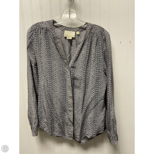 Top Long Sleeve By Cynthia Rowley In Grey, Size: S