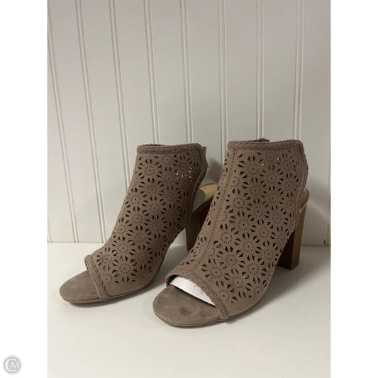 Shoes Heels Block By Lc Lauren Conrad In Taupe, Size: 8.5
