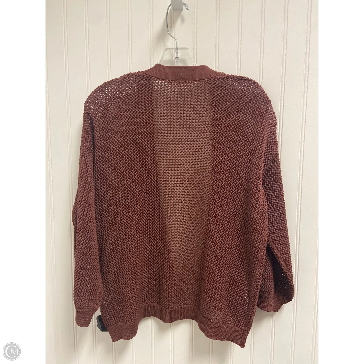 Sweater Cardigan By Nordstrom In Brown, Size: Xs