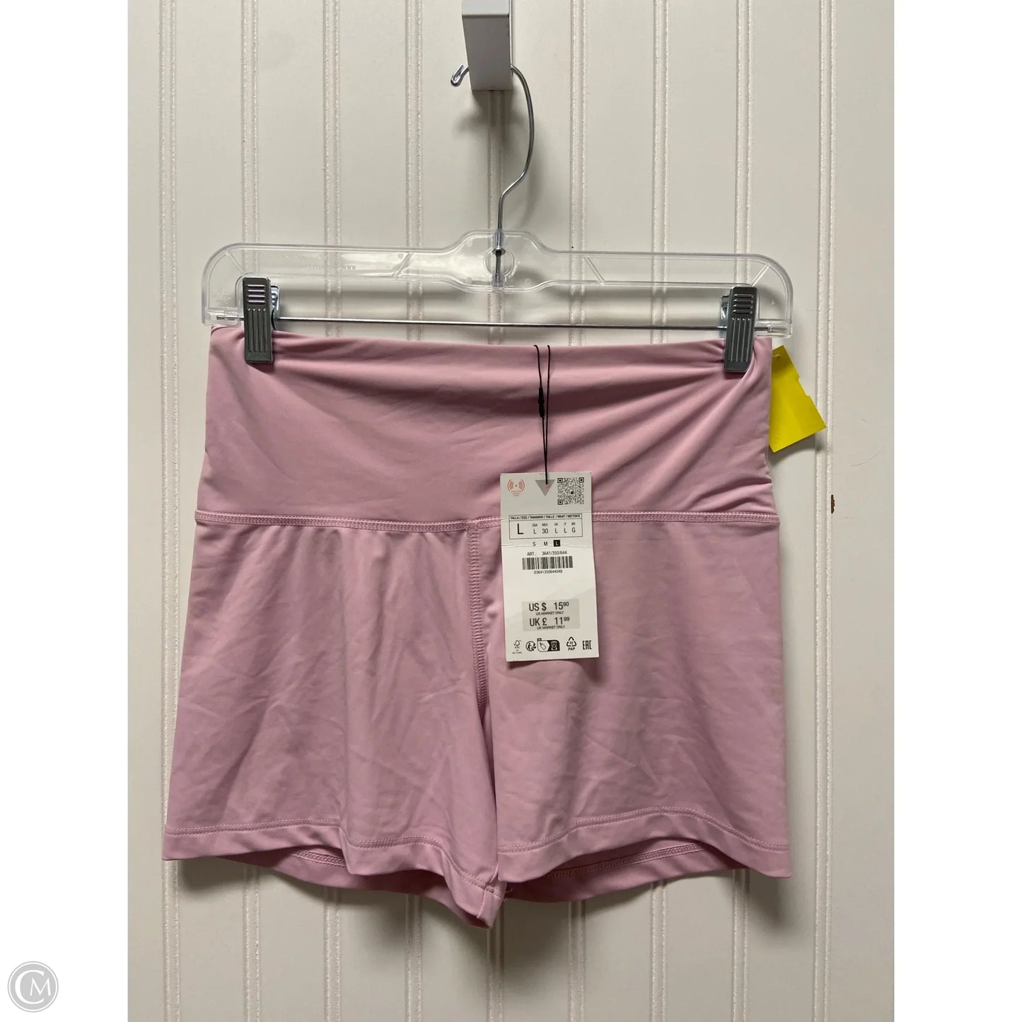 Athletic Shorts By Zara In Purple, Size: L