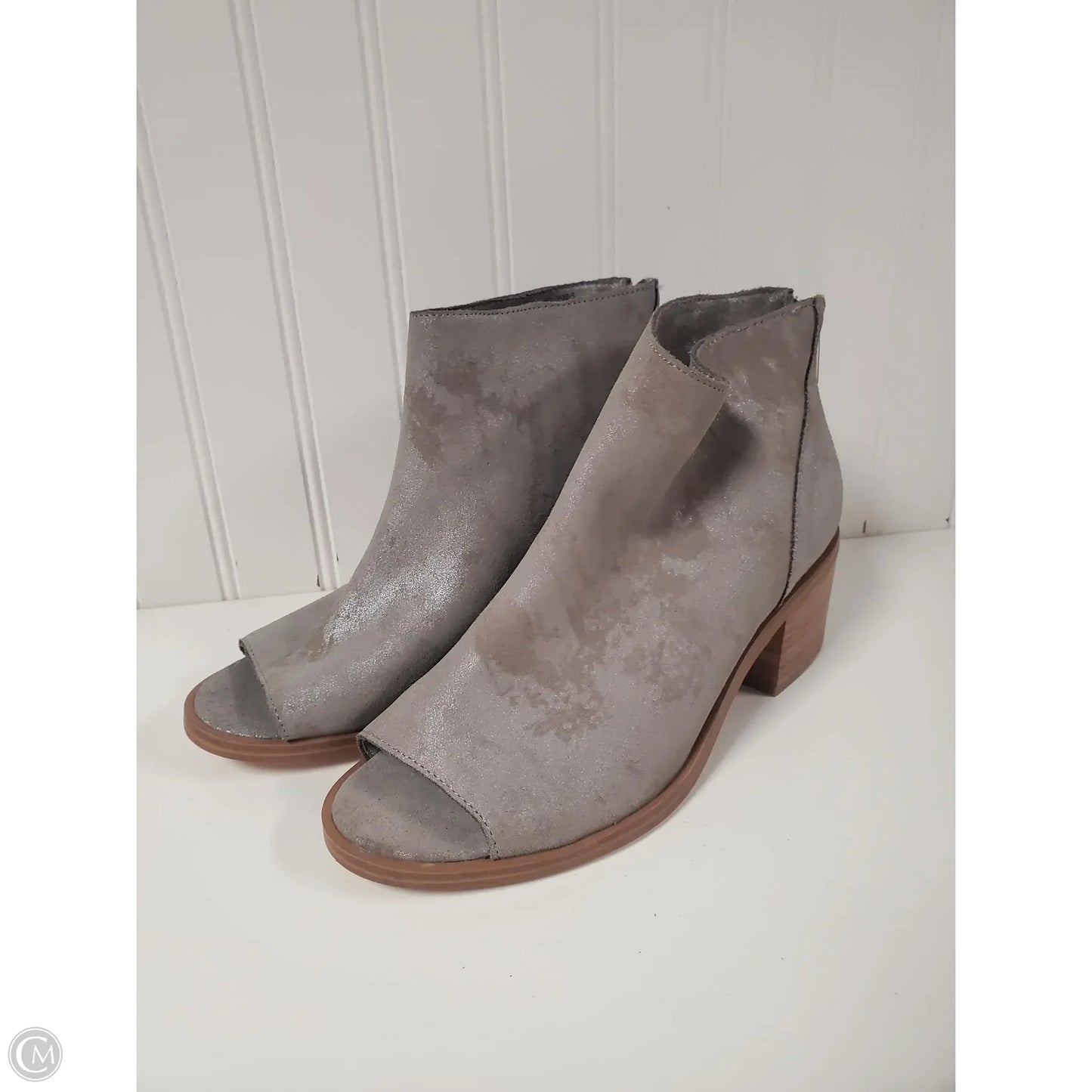 Shoes Heels Block By Sole Society In Grey, Size: 7