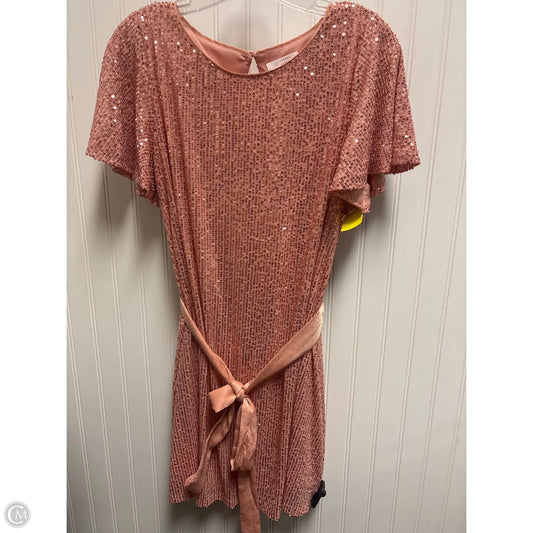 Dress Party Short By Lc Lauren Conrad In Pink, Size: M