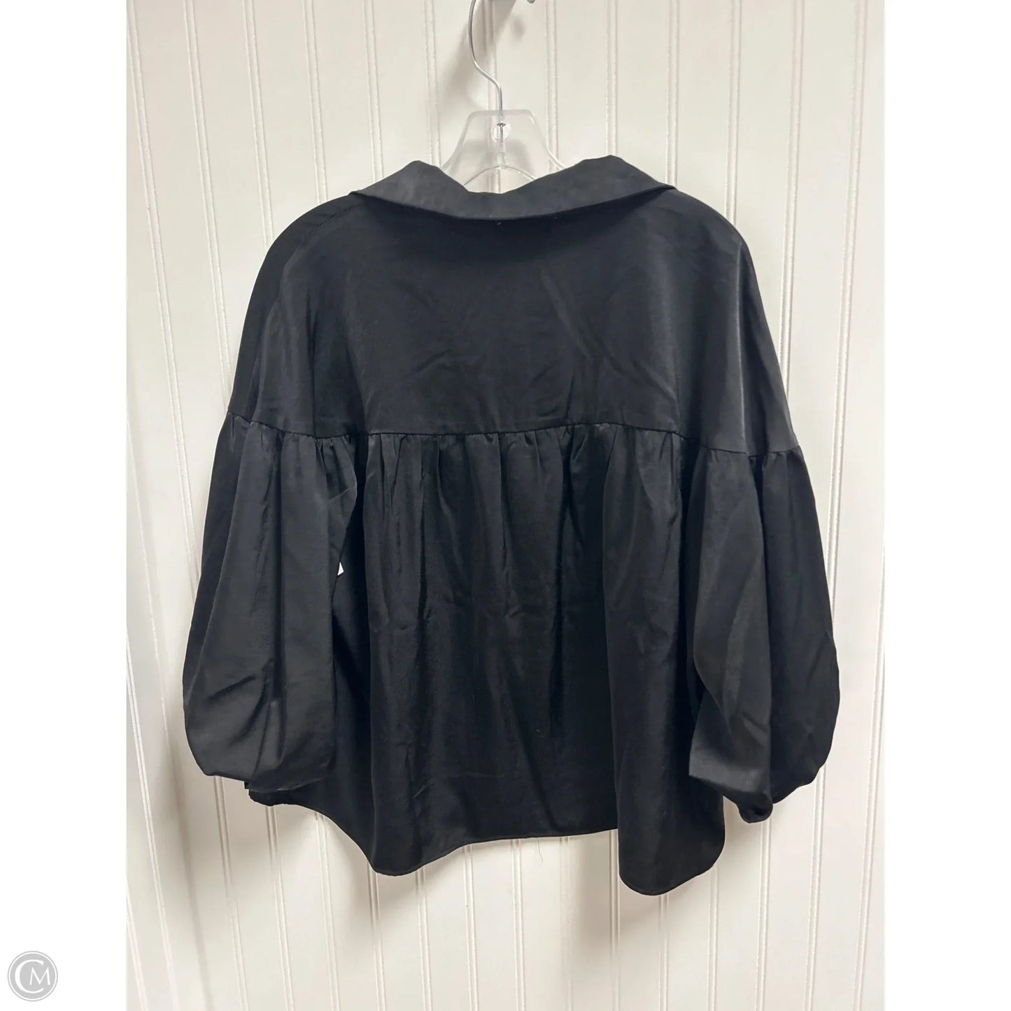 Top Long Sleeve By Clothes Mentor In Black, Size: Xl