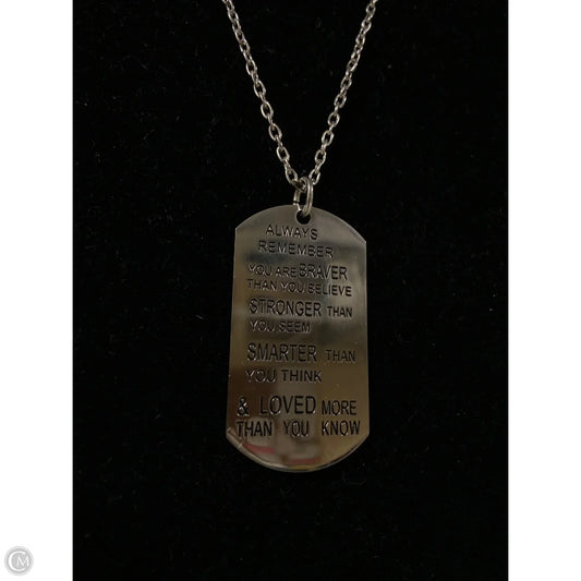 Necklace Pendant By Clothes Mentor, Size: 1