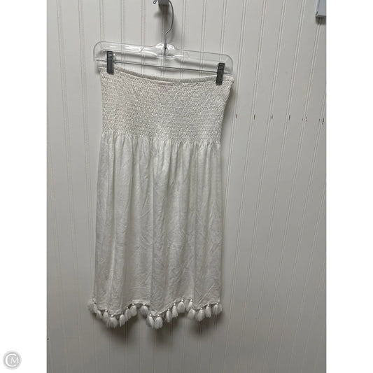 Swimwear Cover-up Designer By Lilly Pulitzer In White, Size: S