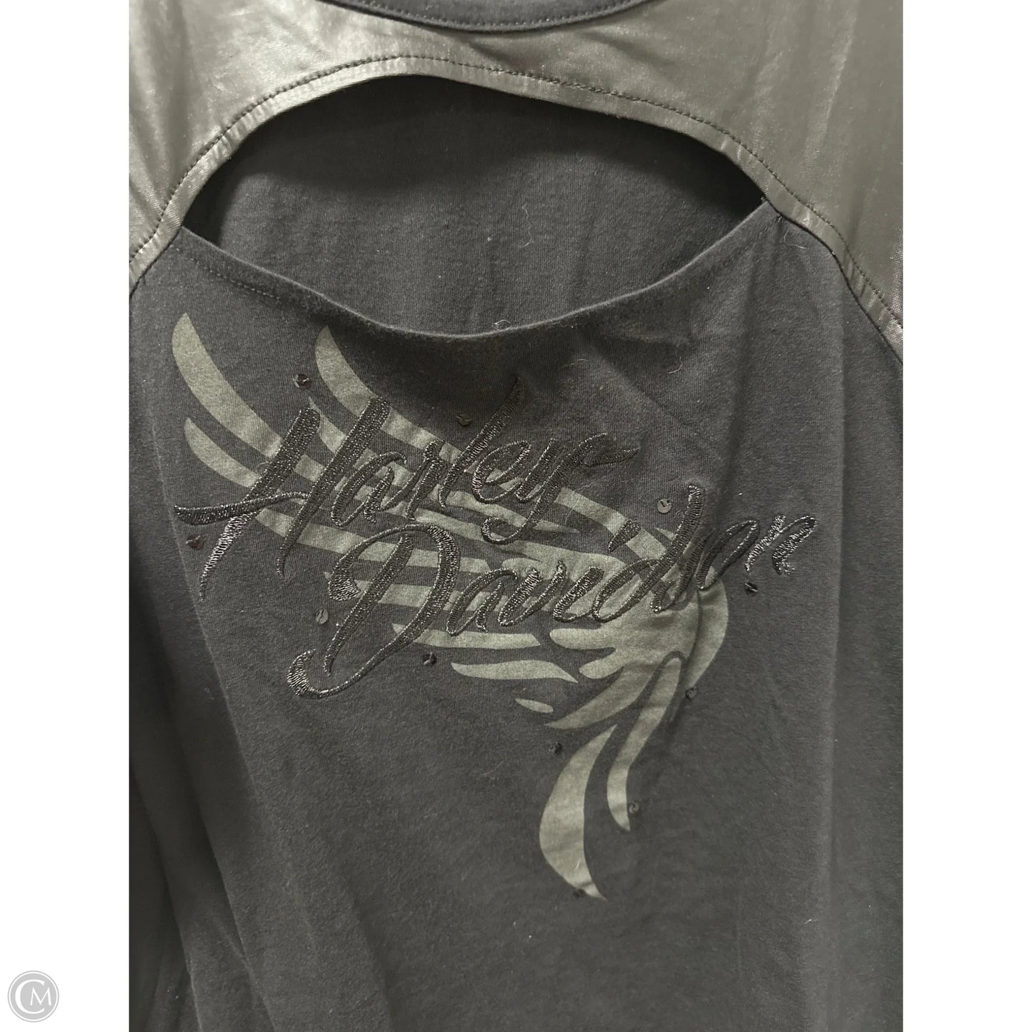 Top Sleeveless By Harley Davidson In Black, Size: L