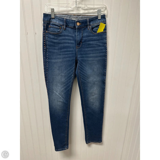 Jeans Skinny By White House Black Market In Blue Denim, Size: 2