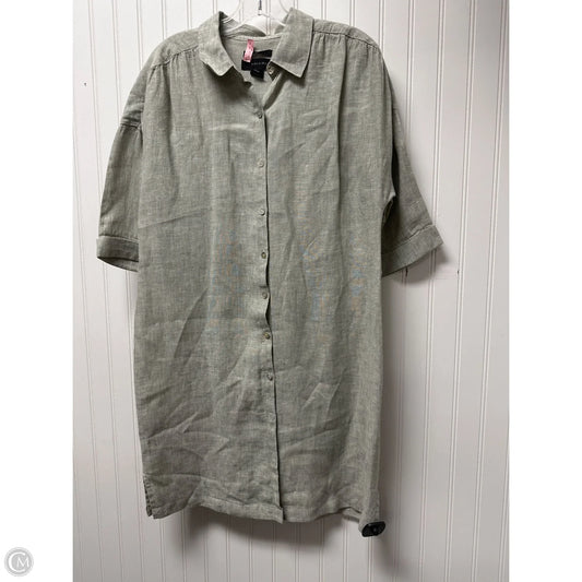 Dress Casual Short By Tahari In Grey, Size: M