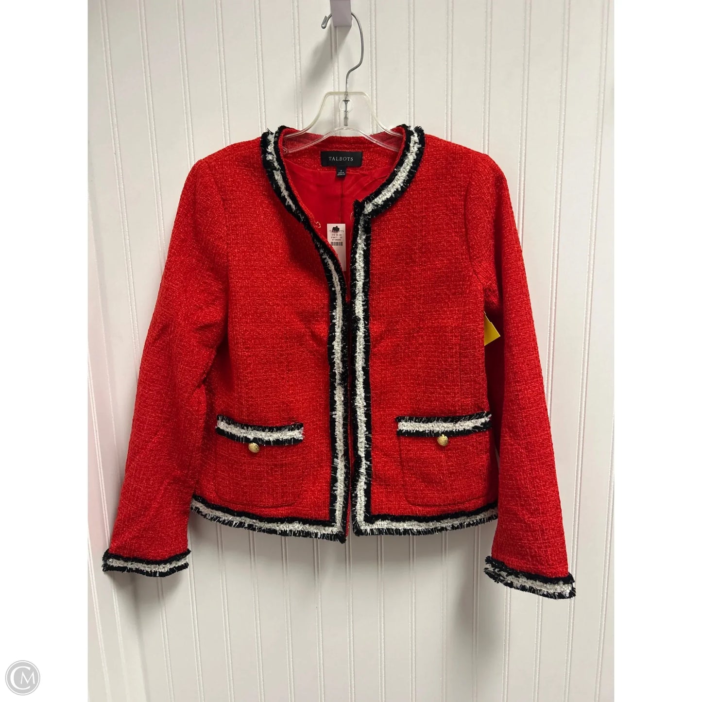 Blazer By Talbots In Red, Size: Xs