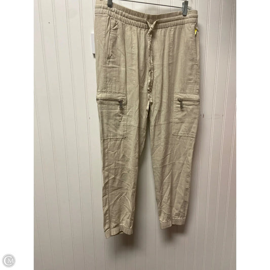 Pants Linen By Dkny In Beige, Size: 4