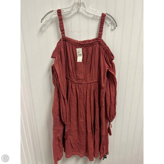 Dress Casual Short By Lane Bryant In Pink, Size: 1x