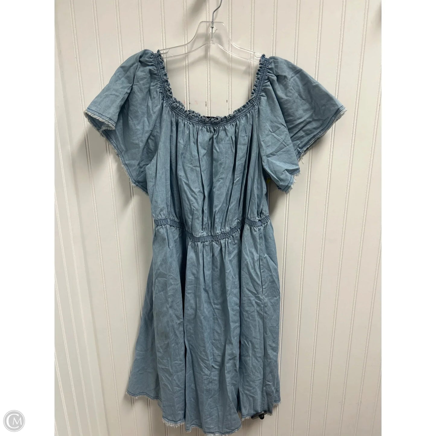 Dress Casual Short By Lane Bryant In Blue Denim, Size: 2x