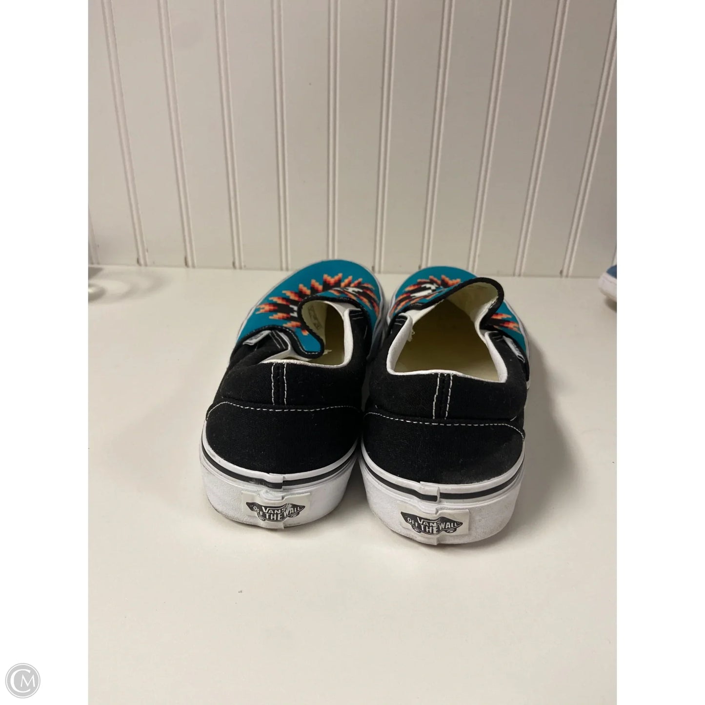 Shoes Sneakers By Vans In Blue, Size: 11
