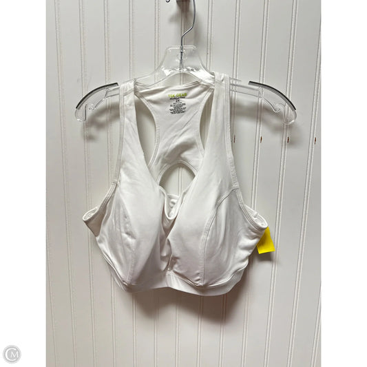Athletic Bra By Tek Gear In White, Size: 2x