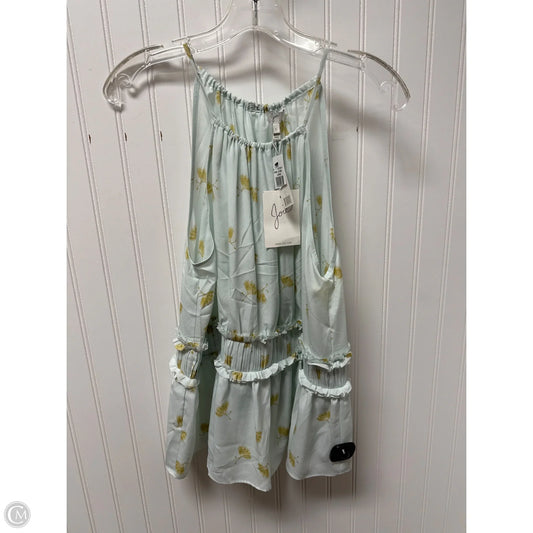 Top Sleeveless By Joie In Aqua, Size: L
