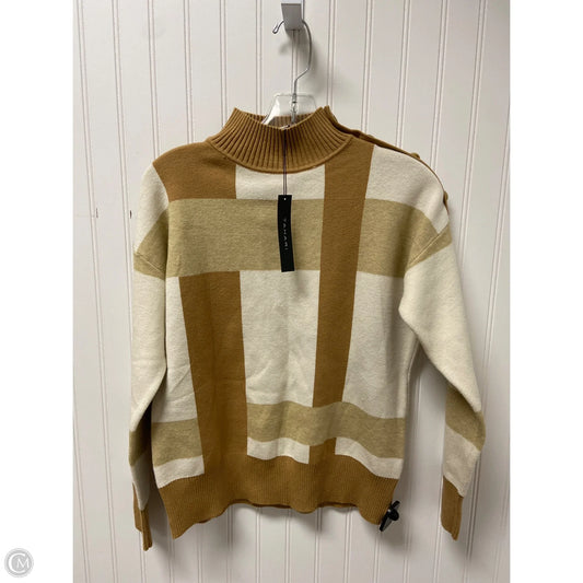 Sweater By Tahari In Tan, Size: S