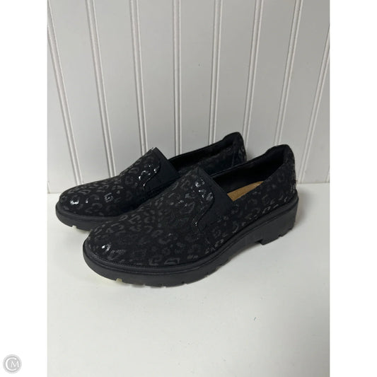 Shoes Flats By Clarks In Black, Size: 7.5
