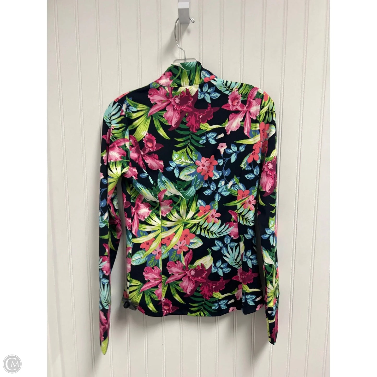 Athletic Sweatshirt Collar By Tommy Bahama In Floral Print, Size: Xs