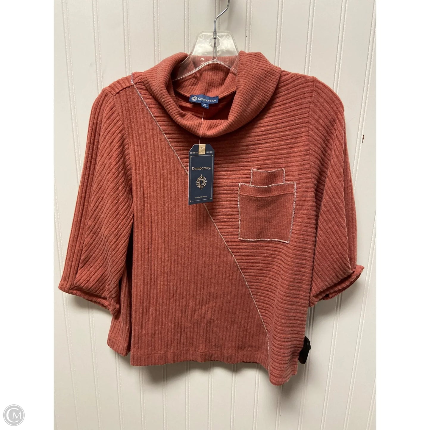 Top Long Sleeve By Democracy In Red, Size: S