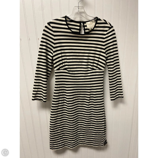 Dress Designer By Kate Spade In Striped Pattern, Size: L