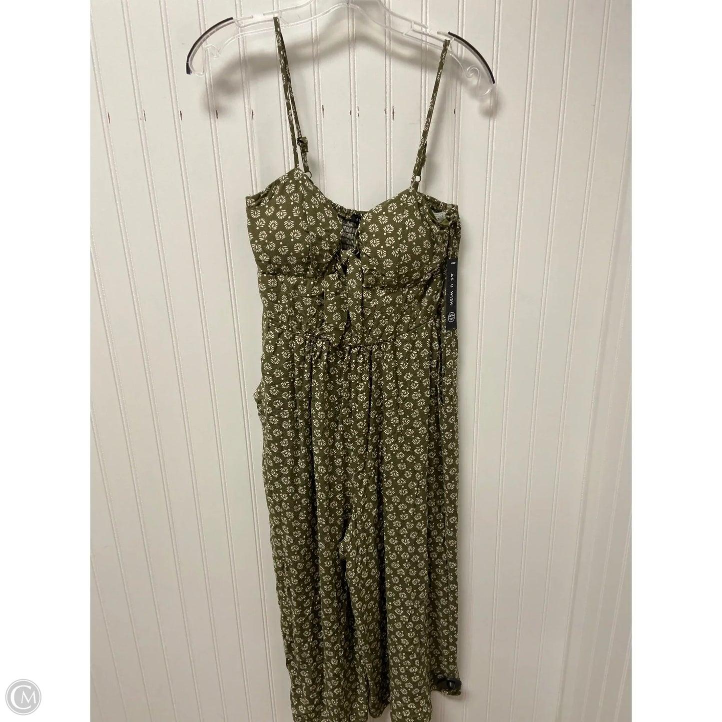 Jumpsuit By As U Wish In Green, Size: L