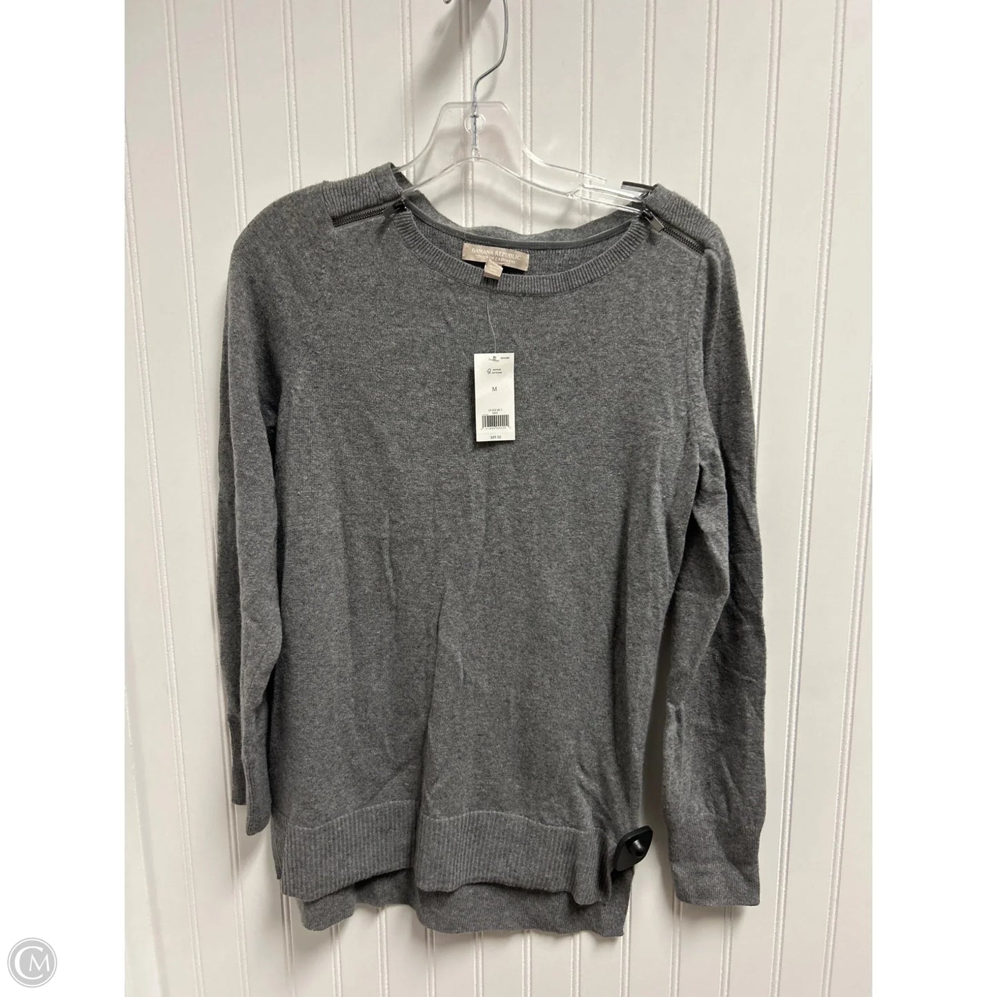 Sweater Cashmere By Banana Republic In Grey, Size: M