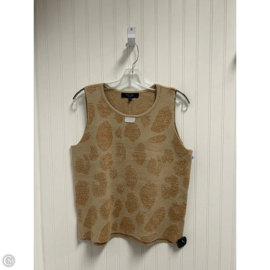 Top Sleeveless By Rachel Roy In Tan, Size: L