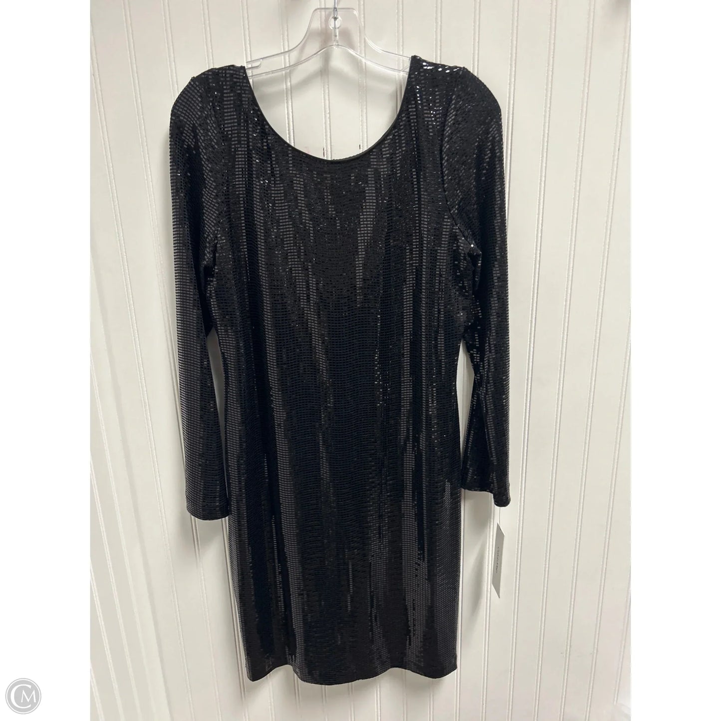 Dress Party Short By Calvin Klein In Black, Size: Xl